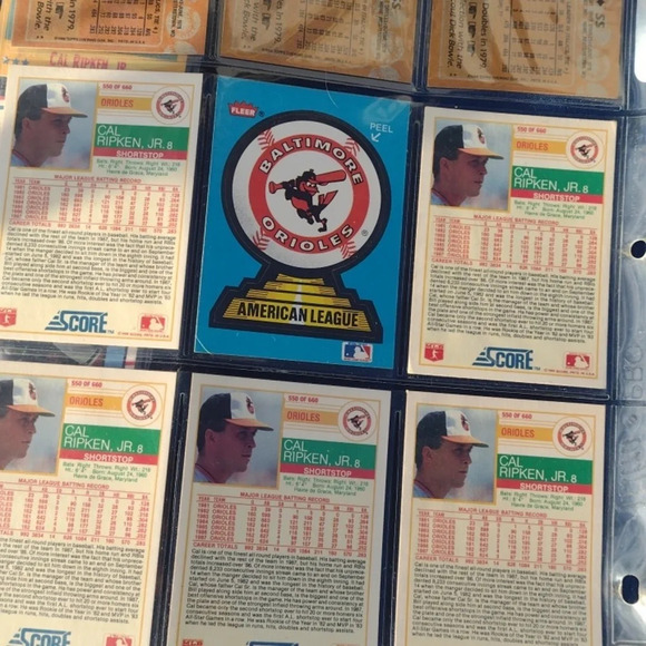36 HOF BB CARDS(Cal Ripken Jr) - Picture 5 of 5